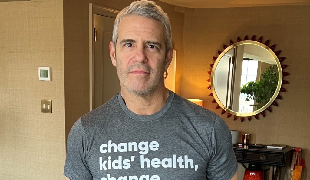 Andy Cohen is the first openly gay TV presenter on a late-night talk show on American TV