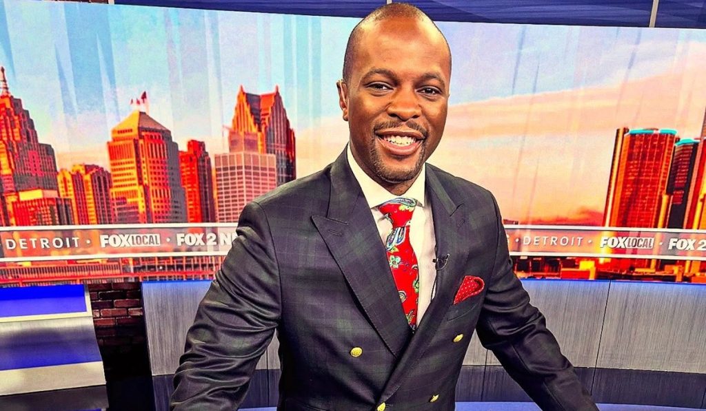 Brandon Hudson anchors the 11 a.m newscast for Fox 2.