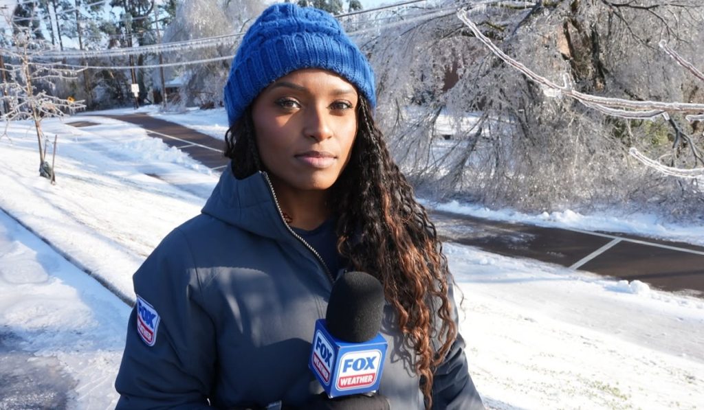 Brandy Campbell, a Fox Weather correspondent based in Miami, Florida