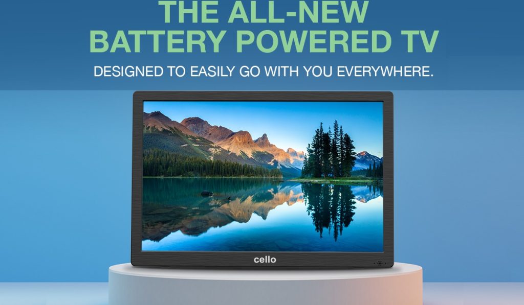 The Cello TV brand boasts several "firsts" in TV manufacturing, including a battery-powered TV.