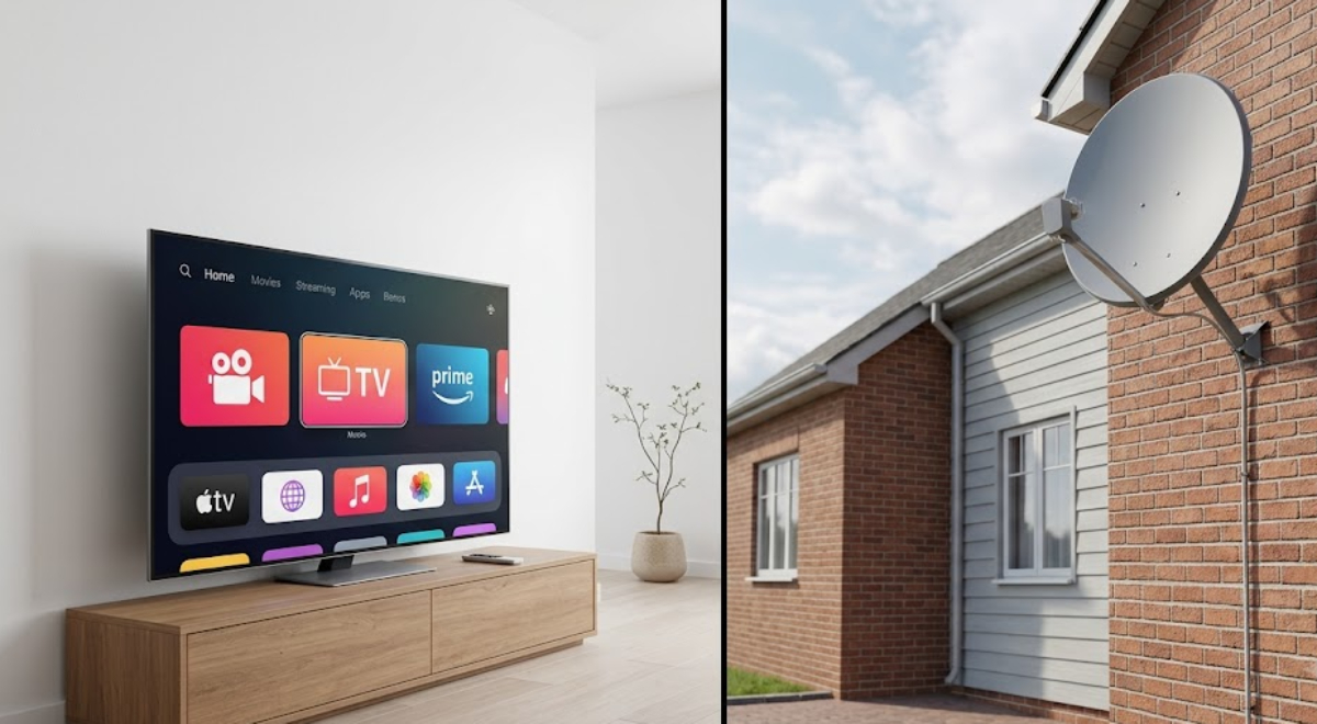 DIRECTV STREAM vs Traditional Satellite Services