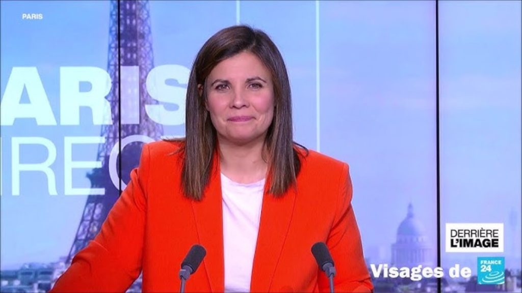 Elisabeth Allain presenting a news segment - Image: YouTube