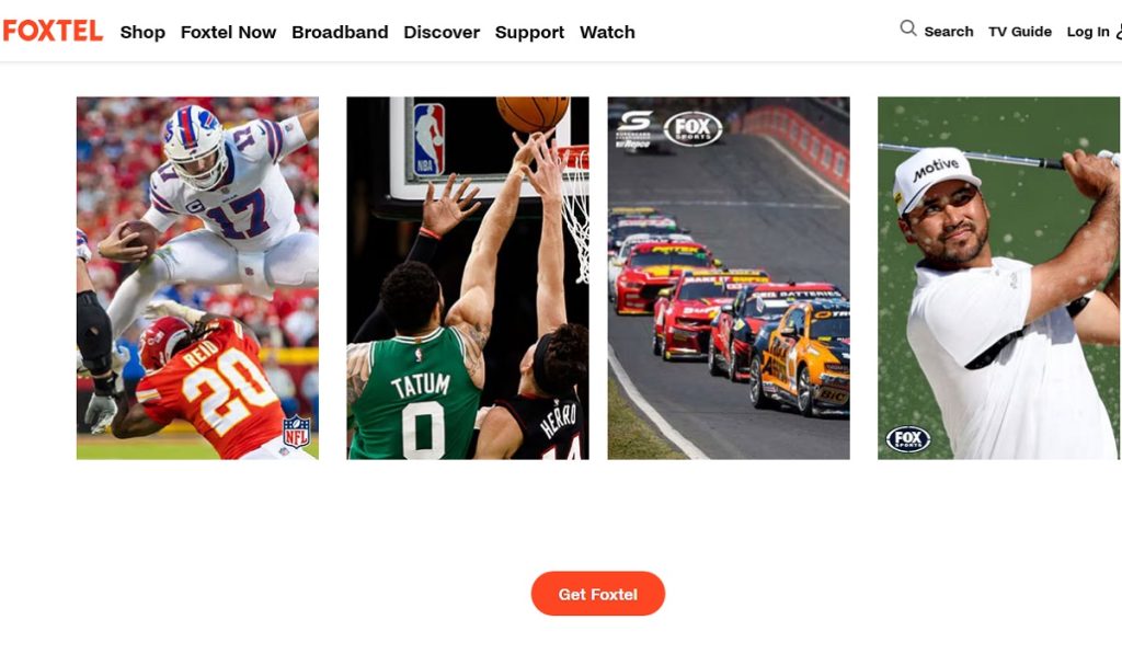 Foxtel has a fantastic lineup of sports channels.
