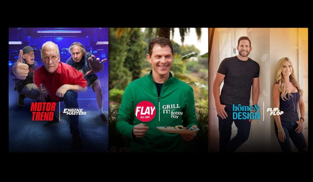 Some of the free channels you can get on Rogers Xfinity TV.