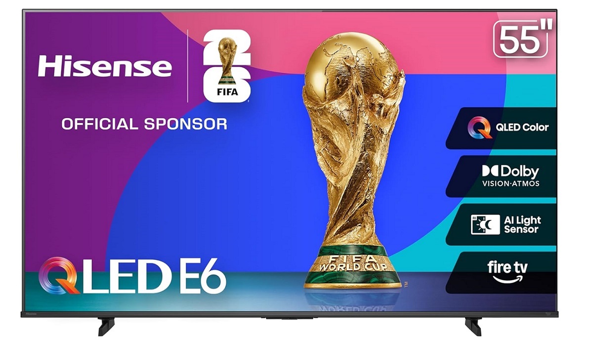 Hisense 55-inch Class E6 Series QLED TV