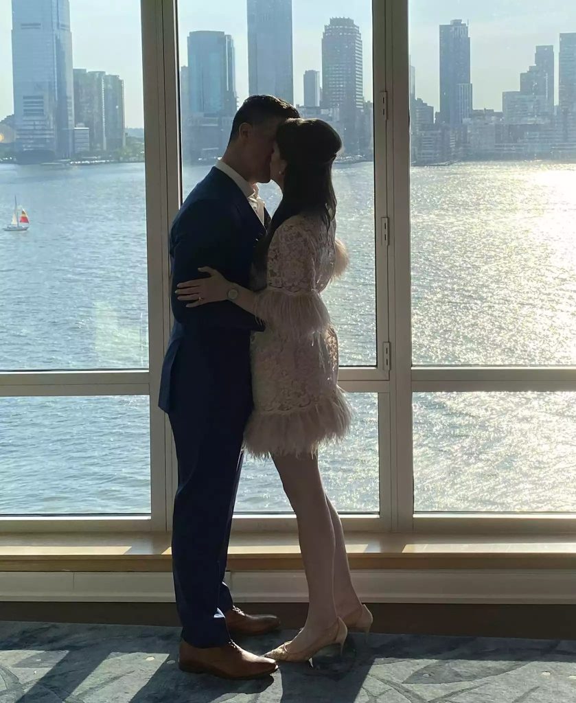 Jessica Tarlov and husband Brian McKenna.