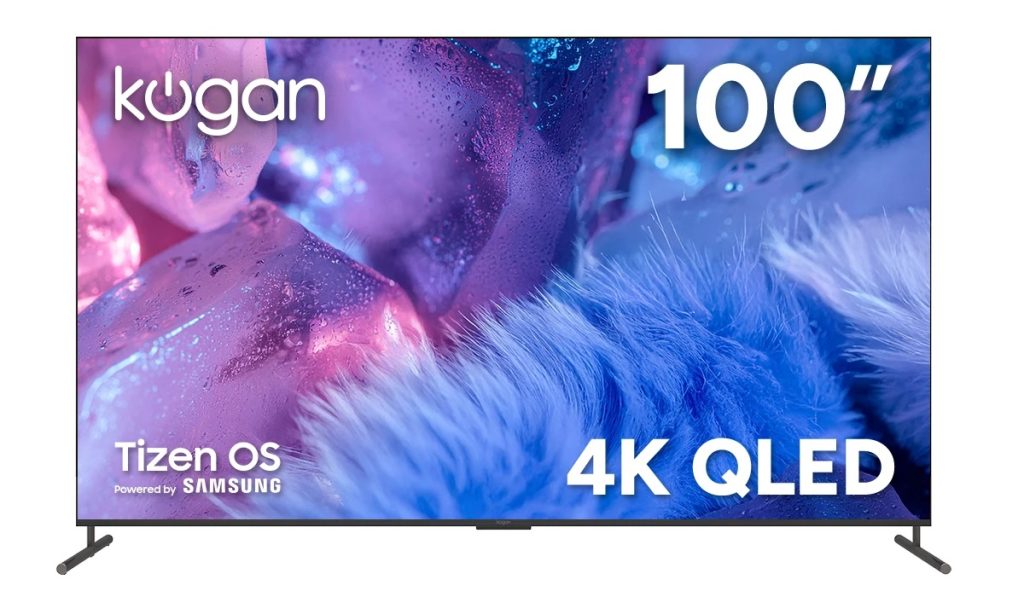 Kogan TVs use Samsung display panels, with some featuring the Samsung Smart TV OS.
