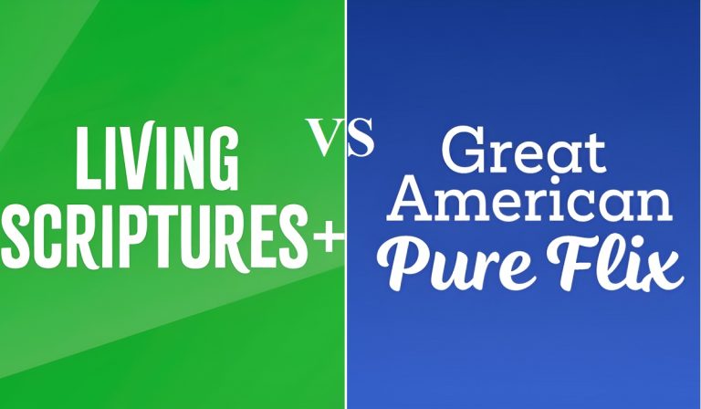 Differences between Living Scriptures and Pure Flix.