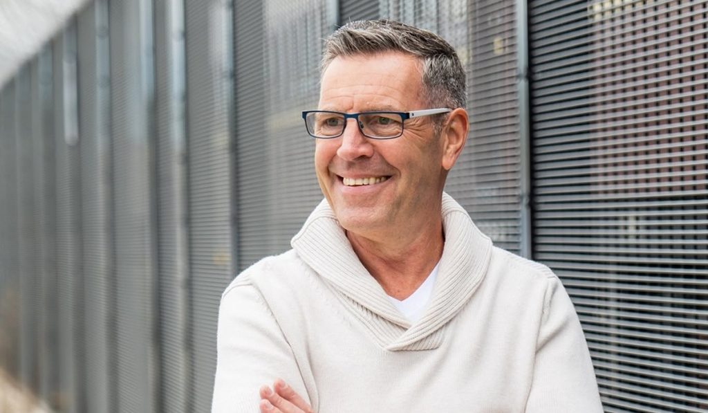 Former TVSN presenter Mark Pickett now works as a studio director for BBC