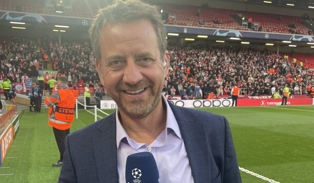 Mark Pougatch is ITV's lead presenter for football and rugby coverage.