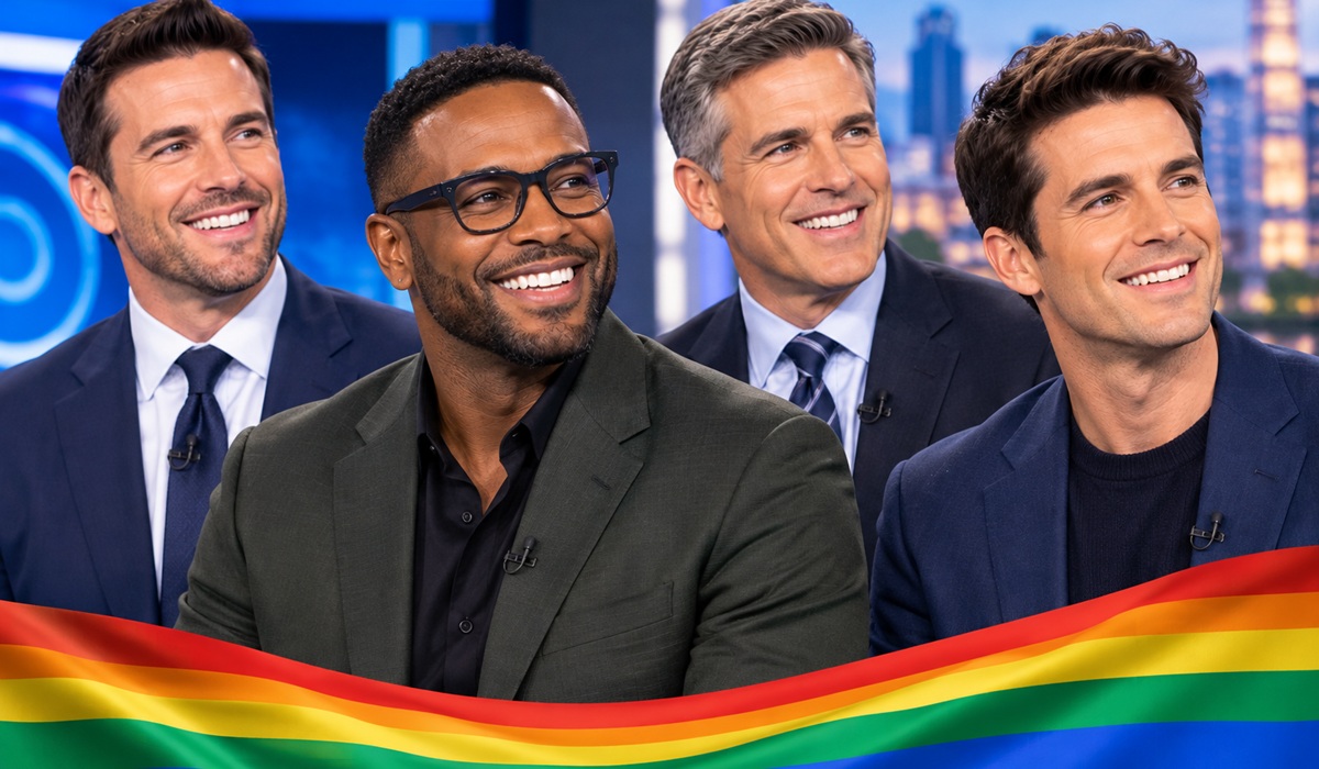 Openly gay TV presenters