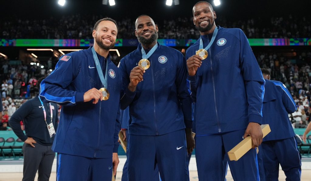 Mr. Throwback premiered around the 2024 Paris Olympics, where Steph Curry helped Team USA win a gold medal.
