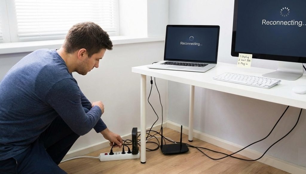 Power cycling your devices can help resolve issues with the NFL Network.