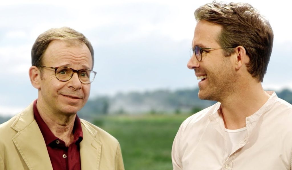 Moranis appeared in the Mint Mobile commercial alongside Ryan Reynolds, his first on-screen appearance in 23 years.