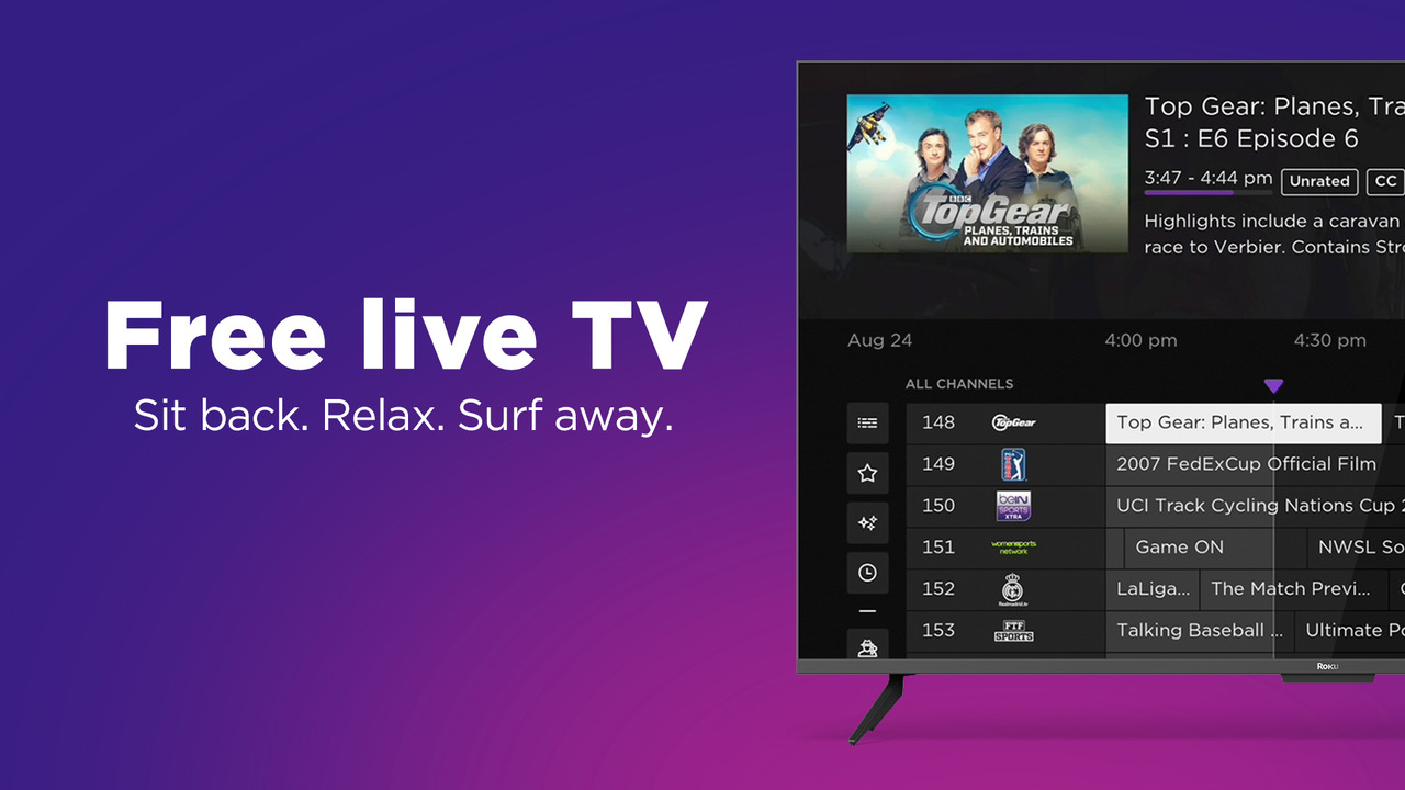 Full list of Roku Channels available in Canada