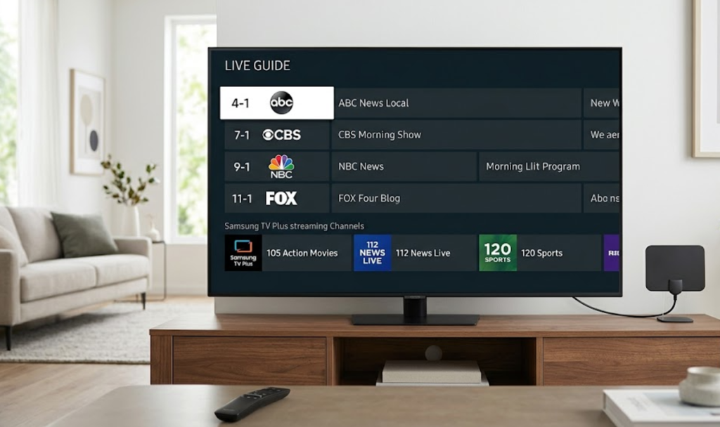 Samsung TV Plus local channels