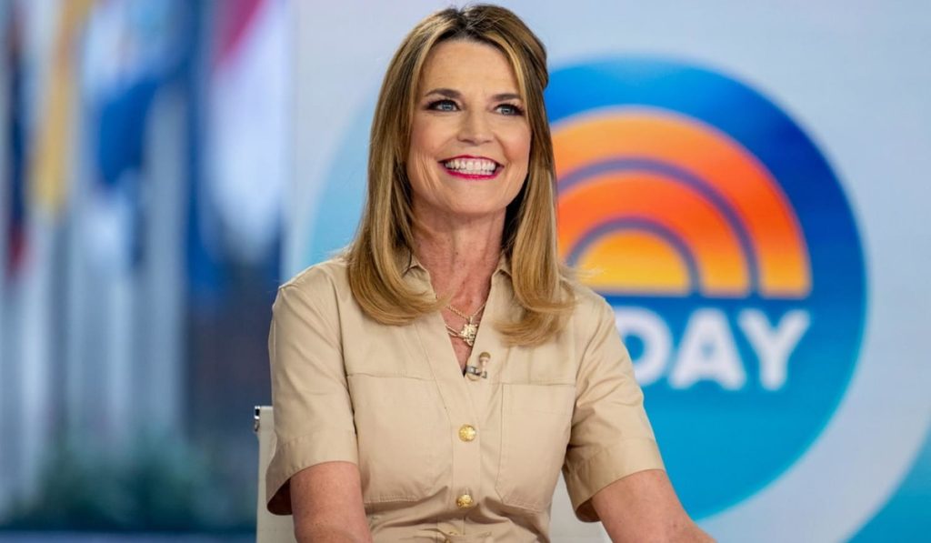 Savannah Guthrie is one of Today's main co-anchors