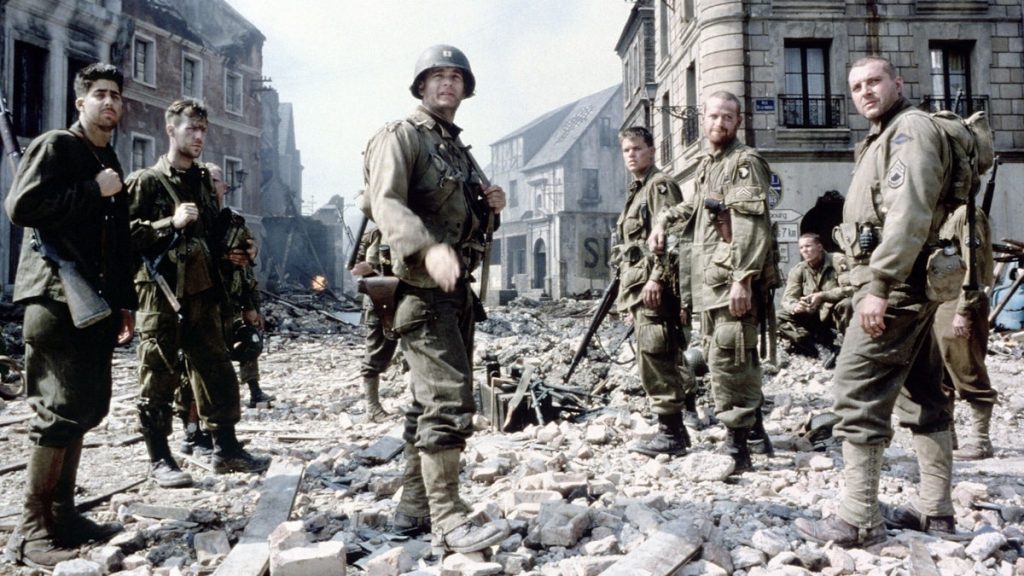 The iconic film, Saving Private Ryan, is part of Pluto TV's collection of 250 free movies. 