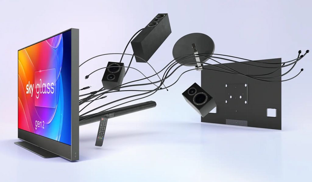 Sky Glass TVs offer an all-in-one streaming solution for Sky pay-TV, without the need for a satellite dish or set-top boxes.