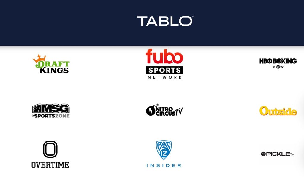 You can enjoy extensive coverage of live sports on Tablo TV.