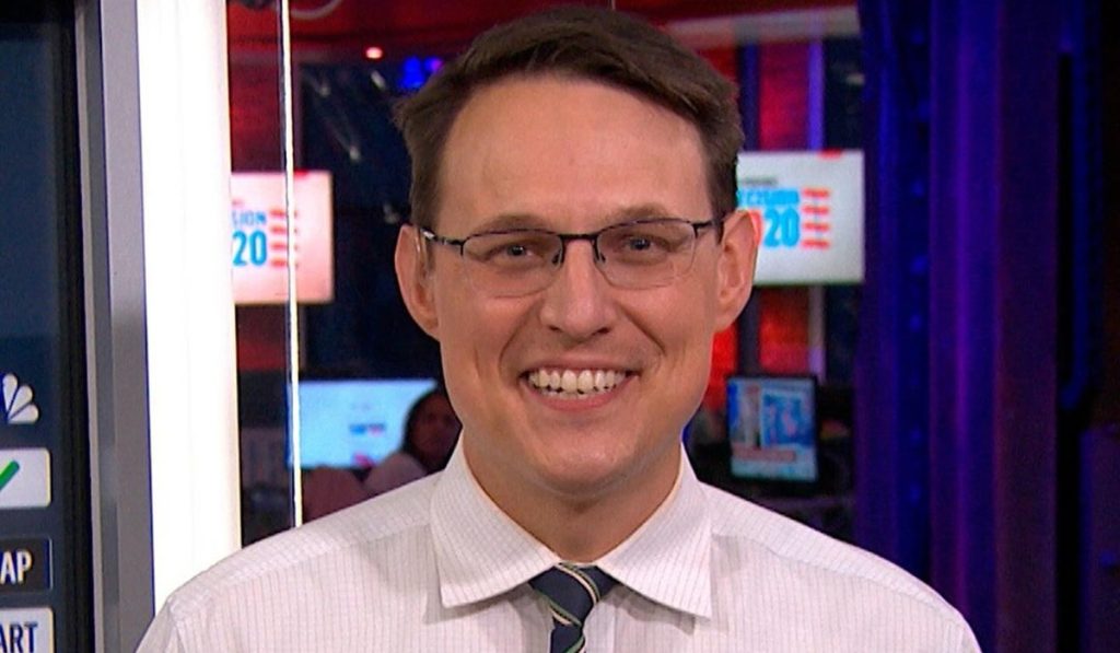 Steve Kornacki serves as the chief data analyst for NBC News and NBC Sports