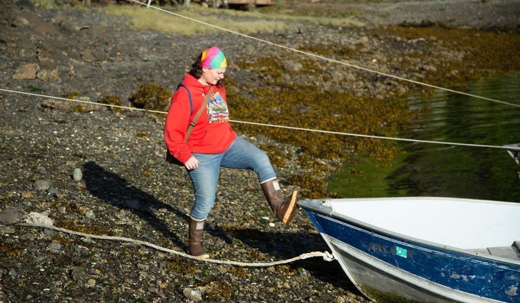 Veronica Arrants moved to Port Protection to be closer to her aunt, Litzi Botello, and ended up staying.