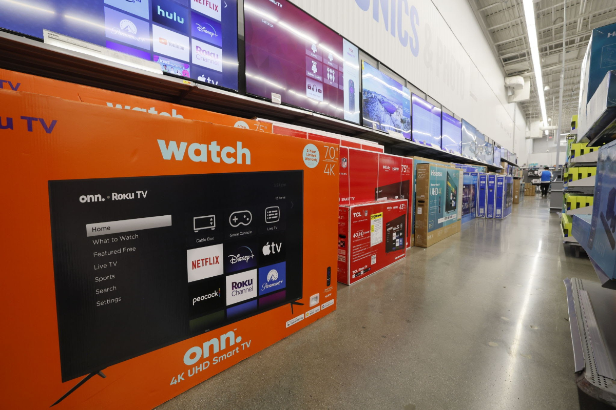 Walmart ONN Google TVs - Image: Getty