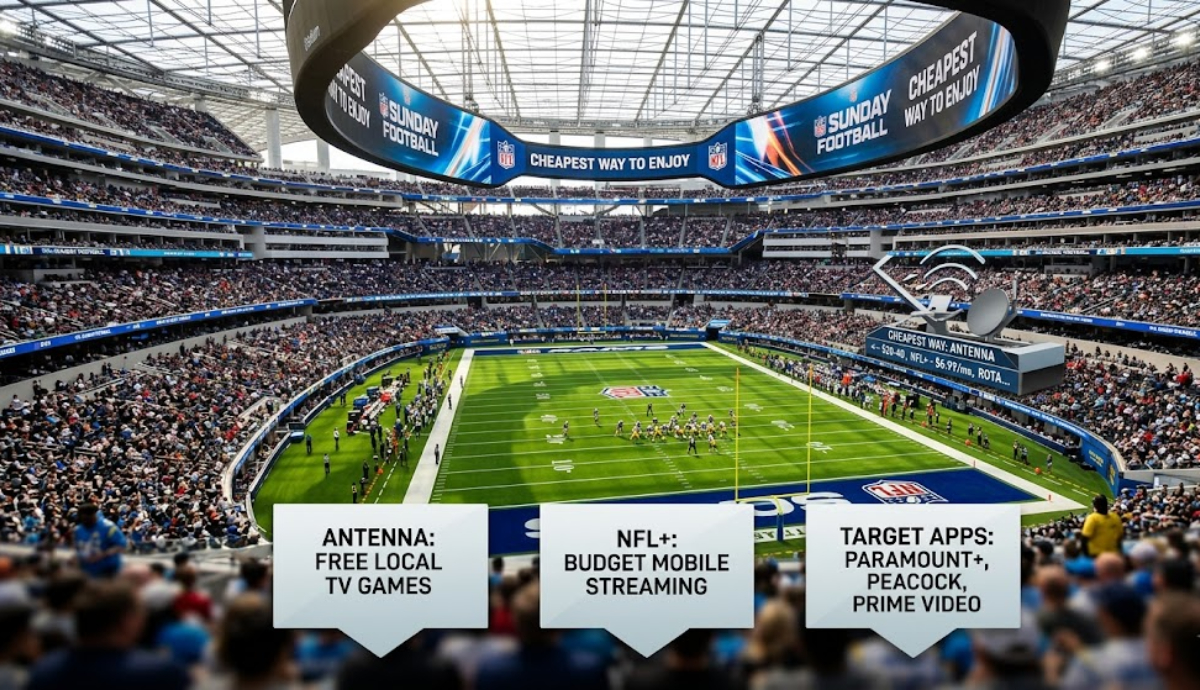 Cheapest way to watch NFL this season
