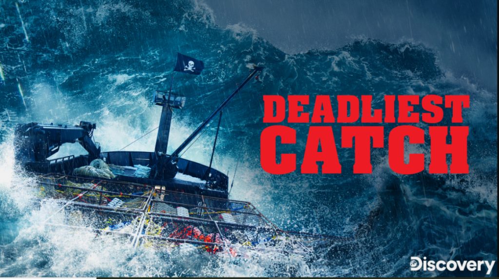 Deadliest Catch, the Discovery Channel documentary-style reality series about crab fishing crews