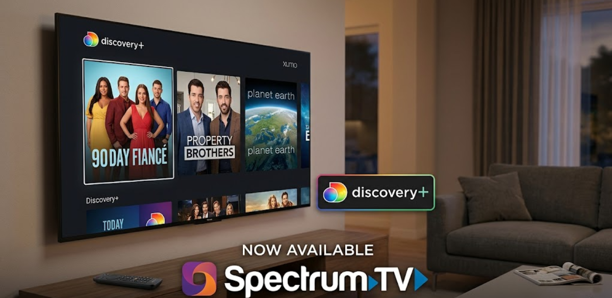 Discovery+ now available on Spectrum TV