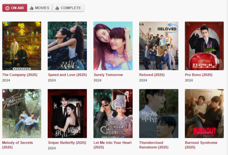 K-Dramas on DramaGO