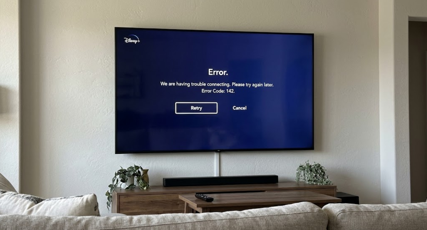Disney Plus error code 142