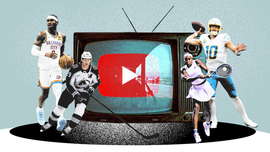 YouTube TV Sports Plan illustration