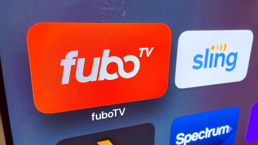 Fubo app on TV