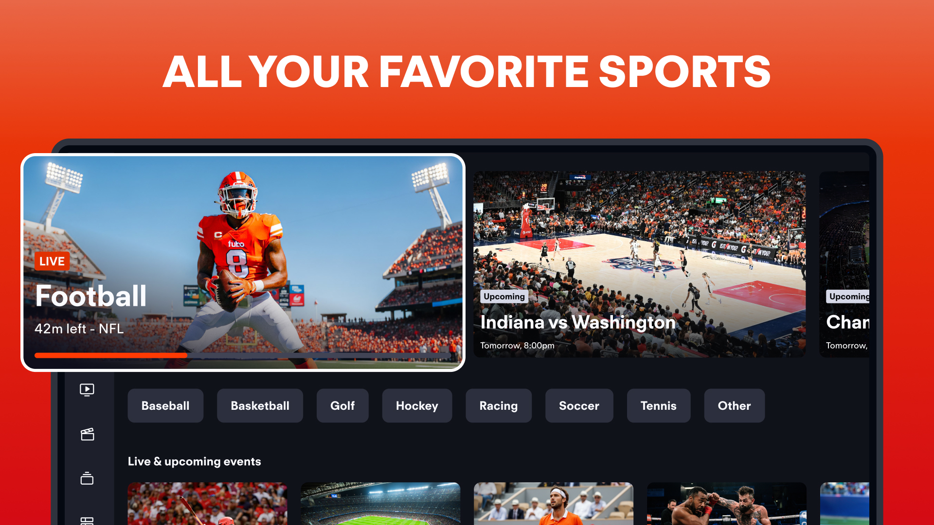 fubo sports tv