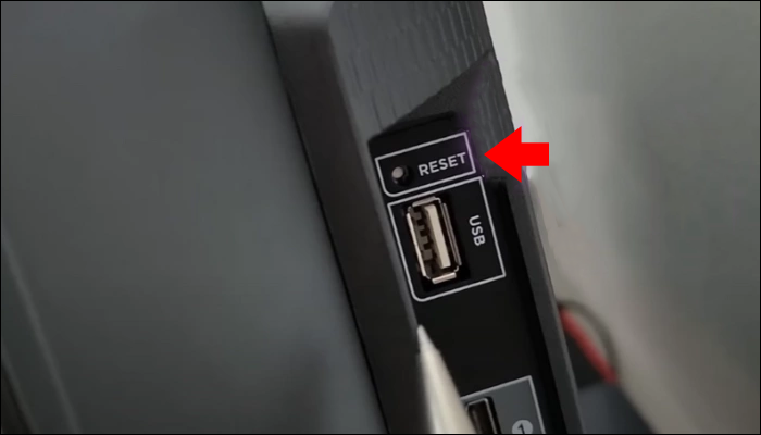 TCL reset button