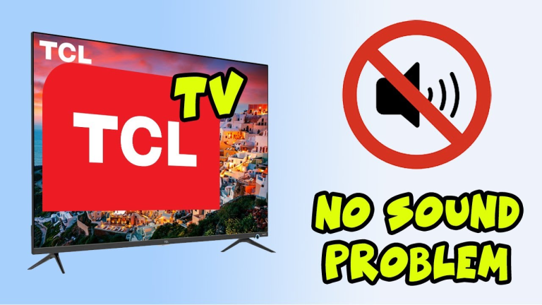 Sound not working on your TCL TV