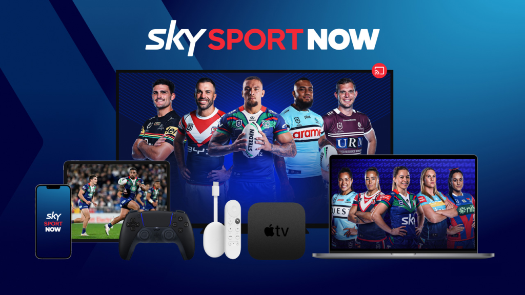 Sky Sports Now on different devices