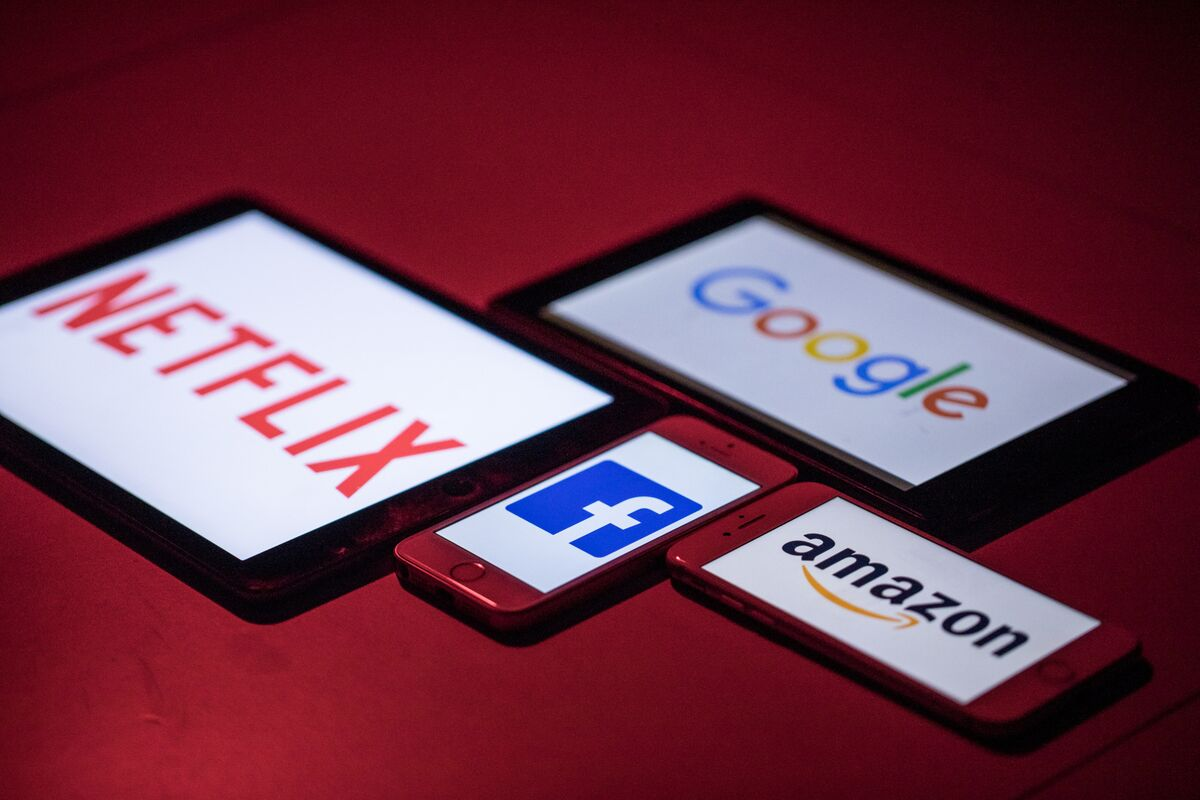 Facebook, Amazon, Netflix, and Google