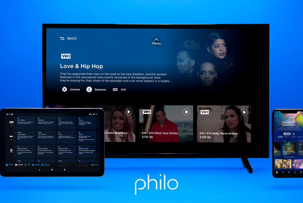 Philo on different devices