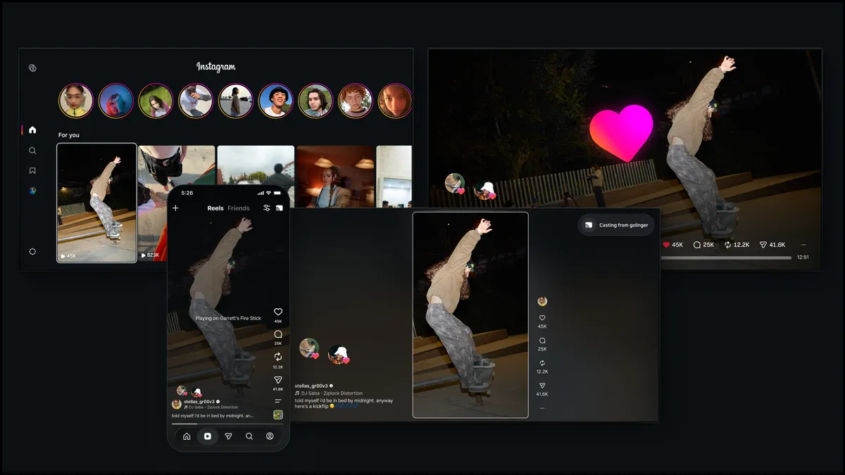 Instagram on Samsung TV