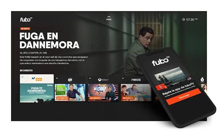 Fubo Latino homepage