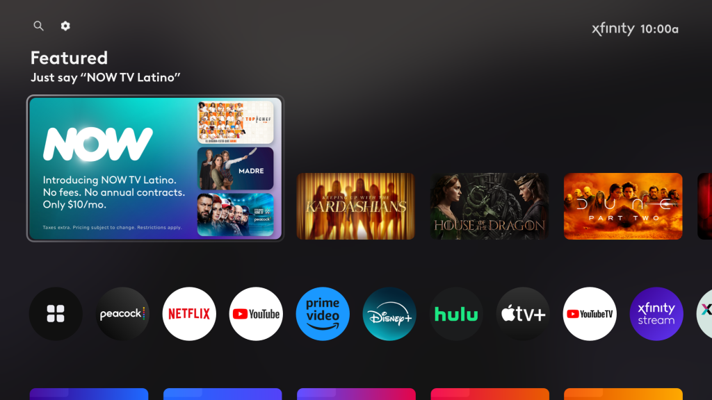 NOW TV Latino app