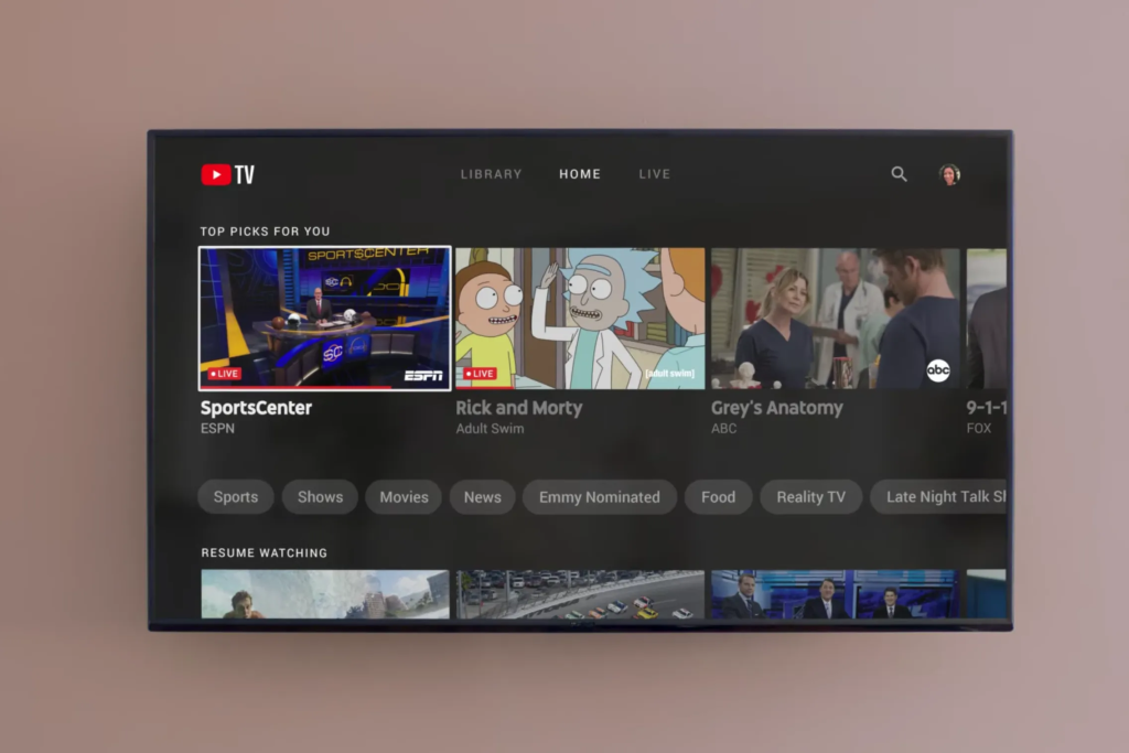 YouTube TV