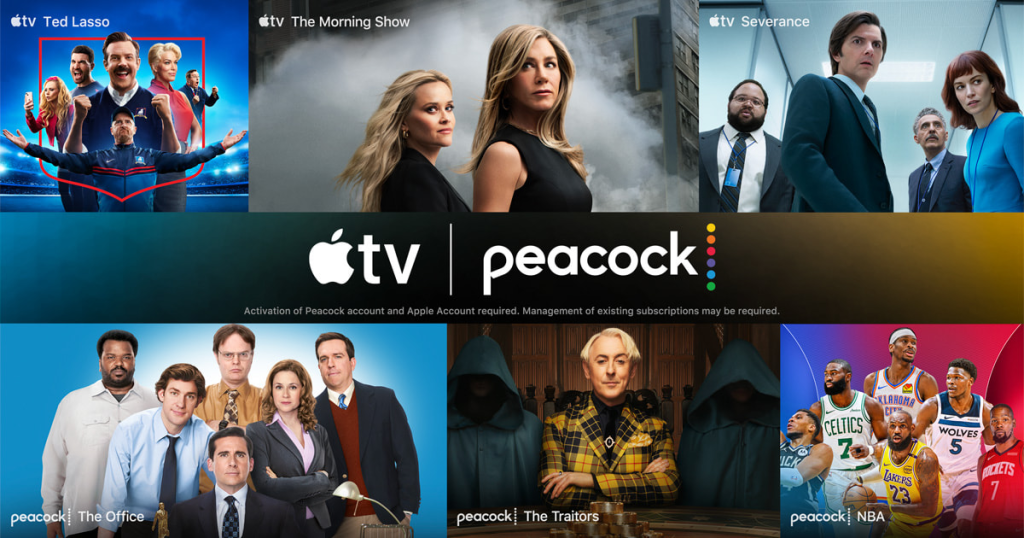 Apple TV and Peacock Bundle