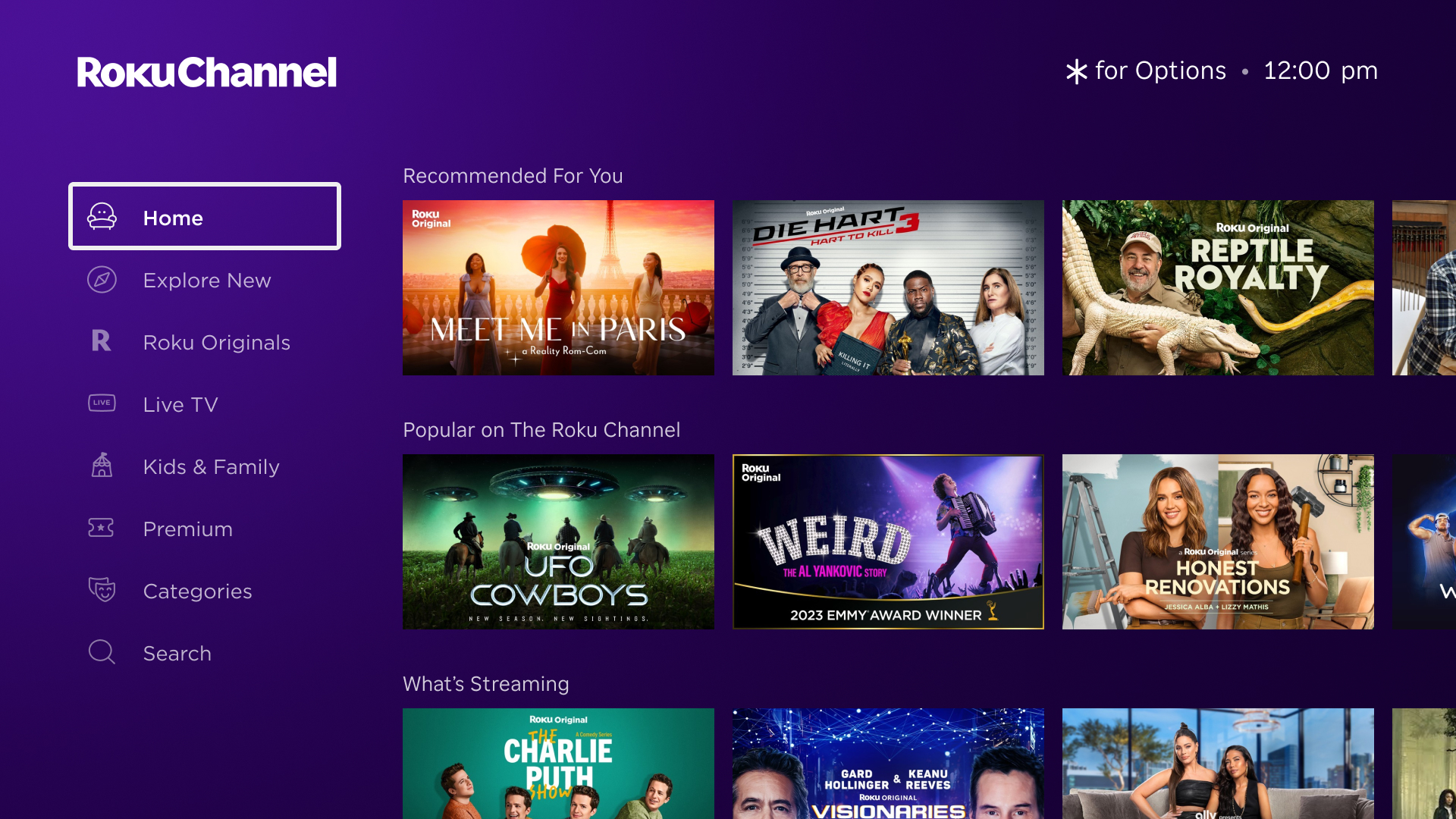image The roku channel