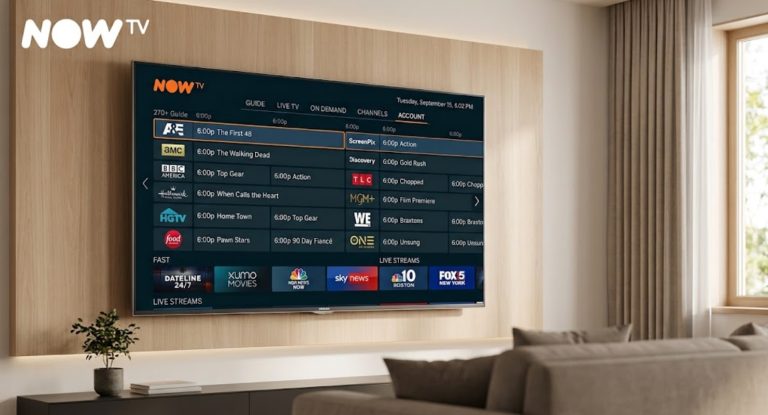 discover the full NOW TV USA channel lineup
