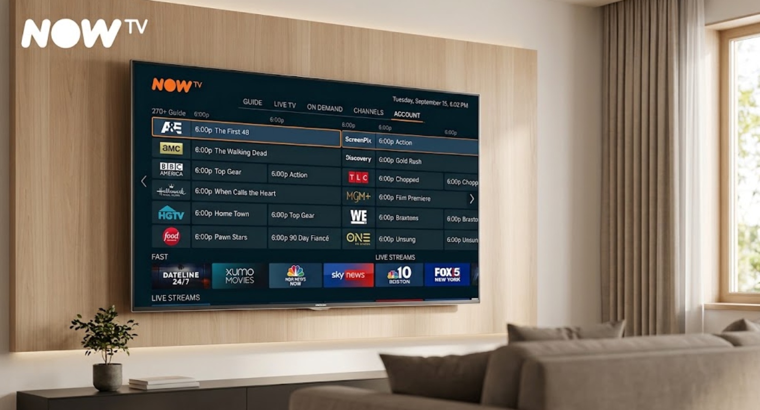 discover the full NOW TV USA channel lineup