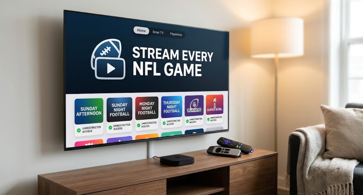 Can you stream every NFL game under one account?