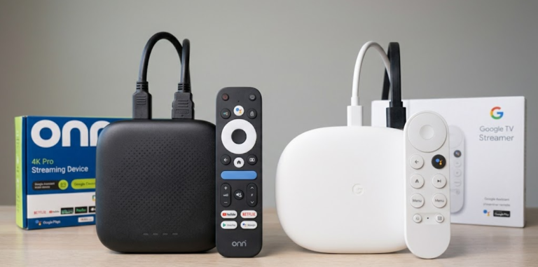 Onn 4K Pro vs Google TV Streamer